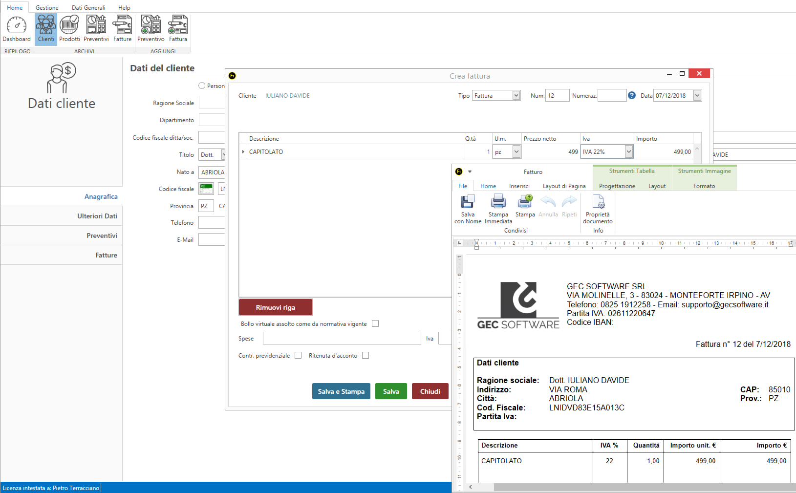 DEMO PREVENTIVO GRATIS SCARICARE