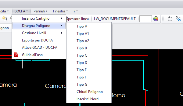 cartiglio docfa